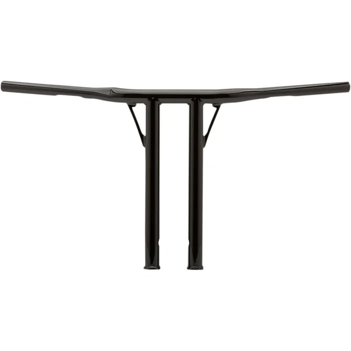 BURLY BRAND 0601-3043 B12-5503B 1-1/4 ” T-Bar Handlebar – Jail – 14 ” – Black