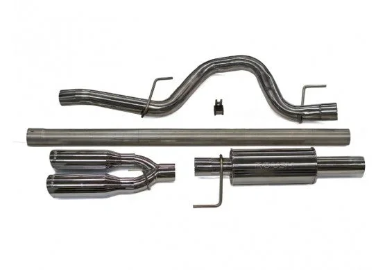 Cat-Back Exhaust (Rear Exit) for F-150 3.5L/5.0L/6.2L 2011-14 | #421248 | Roush