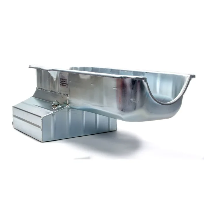 Champ Pans 8 ” Claimer Oil Pan – SB Chevy 86-Up w/ Louvered Windage Tray