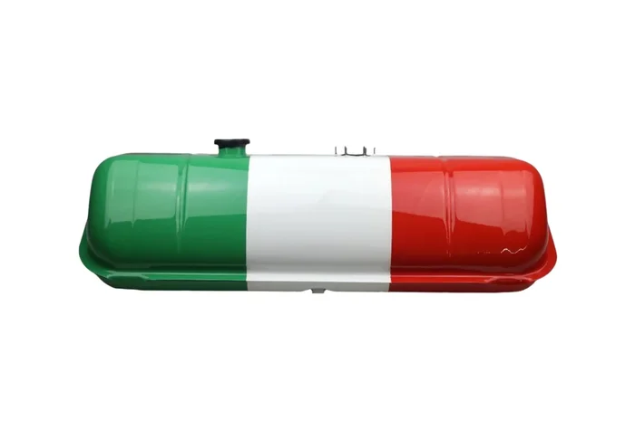 Classic Fiat 500 F L R Italian Flag Custom Fuel Tank Italy Petrol Tank Brand New