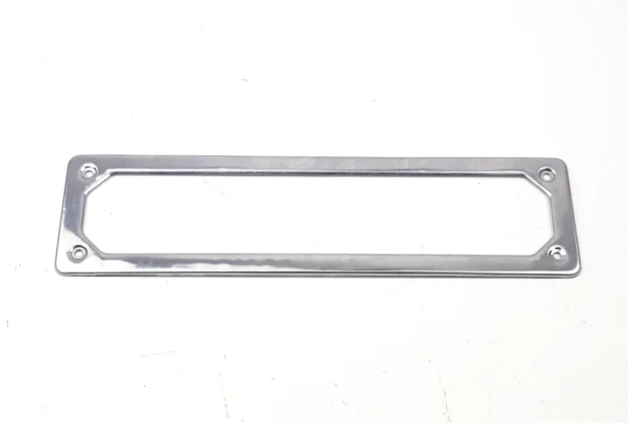 Classic Fiat 500 Front Italian Style Number Plate Trim