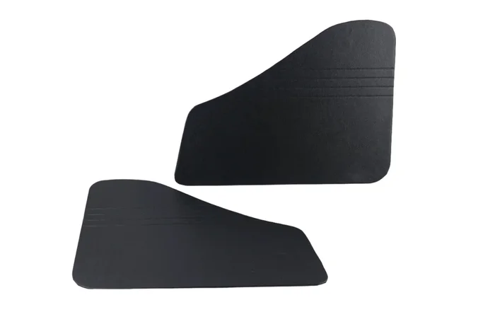 Classic Fiat 500 N D Rear Door Card Panels Black Interior Vinyl Highest Quality
