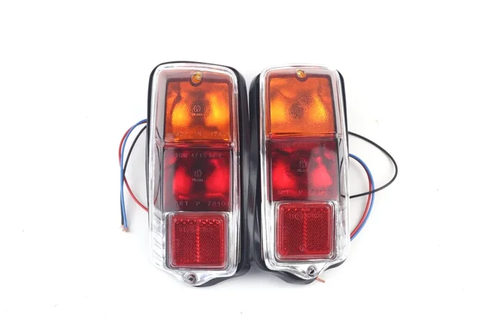 Classic Fiat 500 Rear Tail Lights Assembly “Altissimo ” Highest Quality Brand New