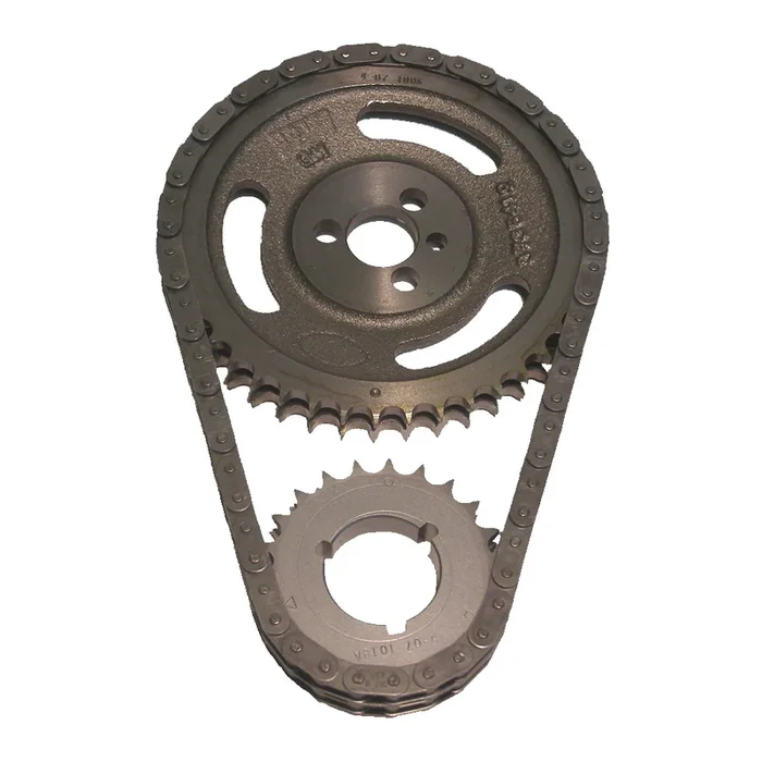 Cloyes Street True Roller Double Roller Timing Chain Set – 3 Keyway Adjustable – GM V6 / Small Block Chevy 9-1100