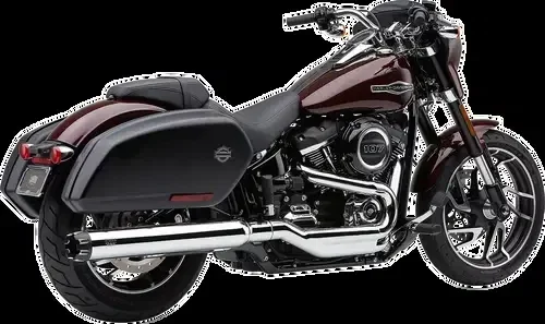 COBRA Dual Cut Muffler for FLSB – Chrome 6521