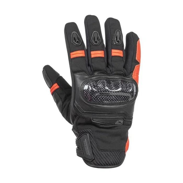 Cortech Super-Sonic Gloves – Black/ Fluorescent Red