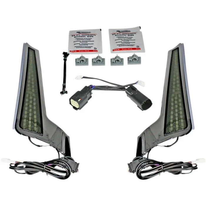 CUSTOM DYNAMICS 2040-2517 CD-FASCIA-SS6SC Fascia LED Panels – Fascia LED Light Panels – Chrome/Smoke