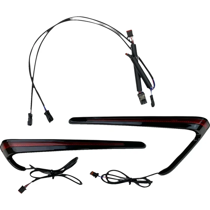 CUSTOM DYNAMICS 2040-3197 CD-LRST-BAG-RB LED Saddlebag Lights – Red Lens