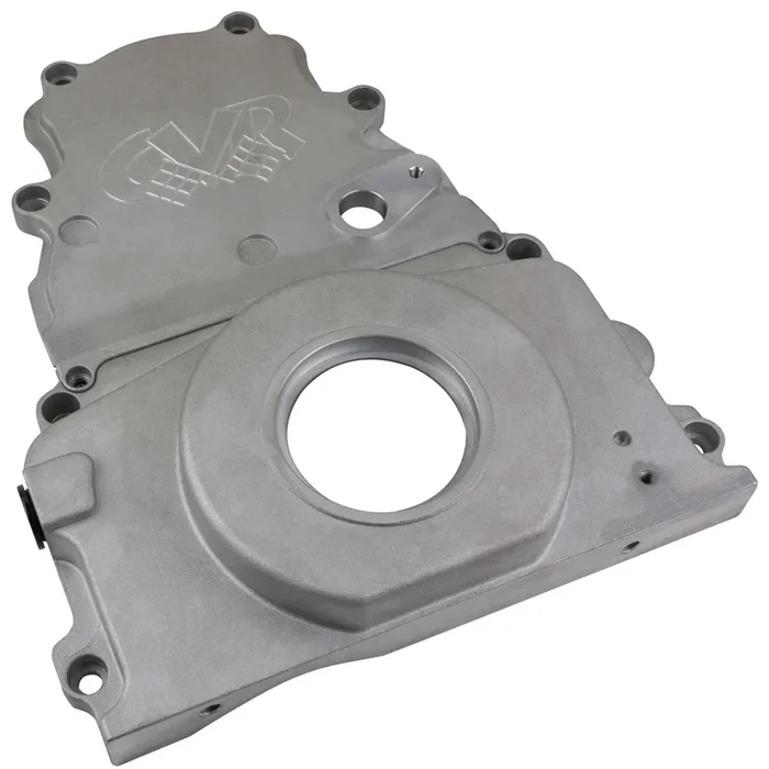 CVR Performance Products Timing Cover – 2 Piece – Cam Sensor – Aluminum – GM LS-Series