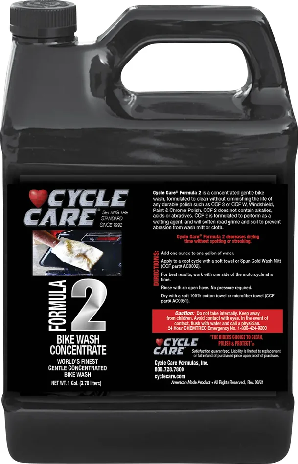 Cycle care formulas Formula 2 Cycle Bike Wash Concentrate