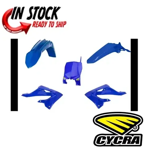 CYCRA FENDER PLASTICS KIT 5 PIECE YAMAHA 2023 YZ450F BLUE 1CYC-9435-62