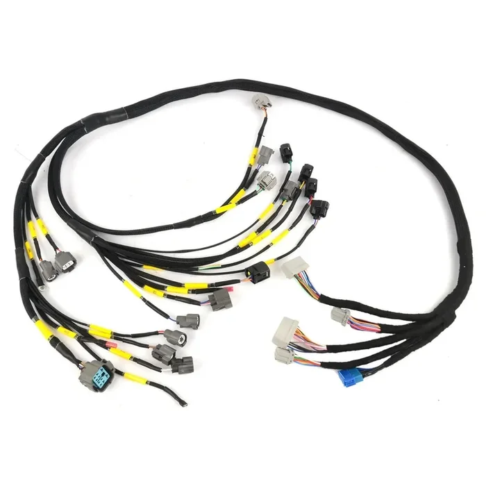 D & B-Series OBD2 Engine Tucked Engine Harness Kit w/ Subharness | 92-95 Civic EG EJ