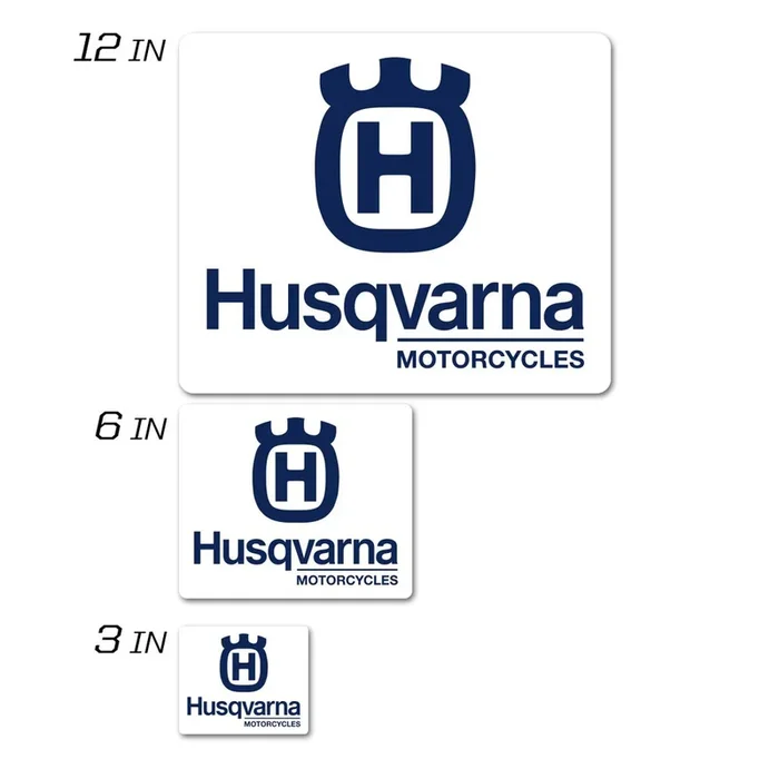 D-cor 862-70208 40-70-108 HUSQVARNA ICON DECAL 3 ” SQUARE