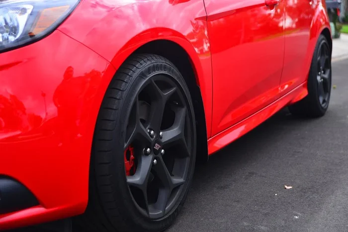 Deluxe Front & Rear Rock Guards (Black) for Focus ST 2011-18 | #03174804 | ZL1 Addons