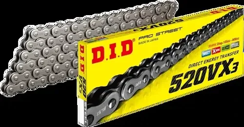 DID 520 VX3 – Chain – Fits 120 Links M520VX3X120FB
