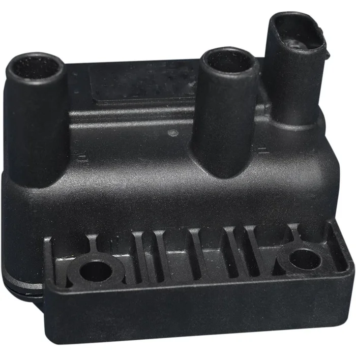 Drag Specialties Dual-Fire Ignition Coil for Harley Davidson – Black [MPN: 2102-0333]