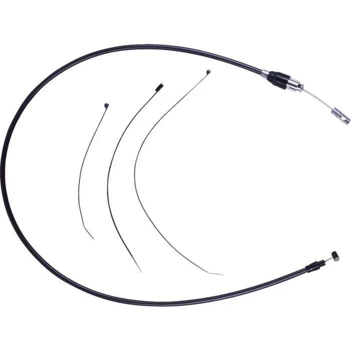 Drag Specialties Quick Connect Clutch Cable – Upper – Black/Black 0652-3211