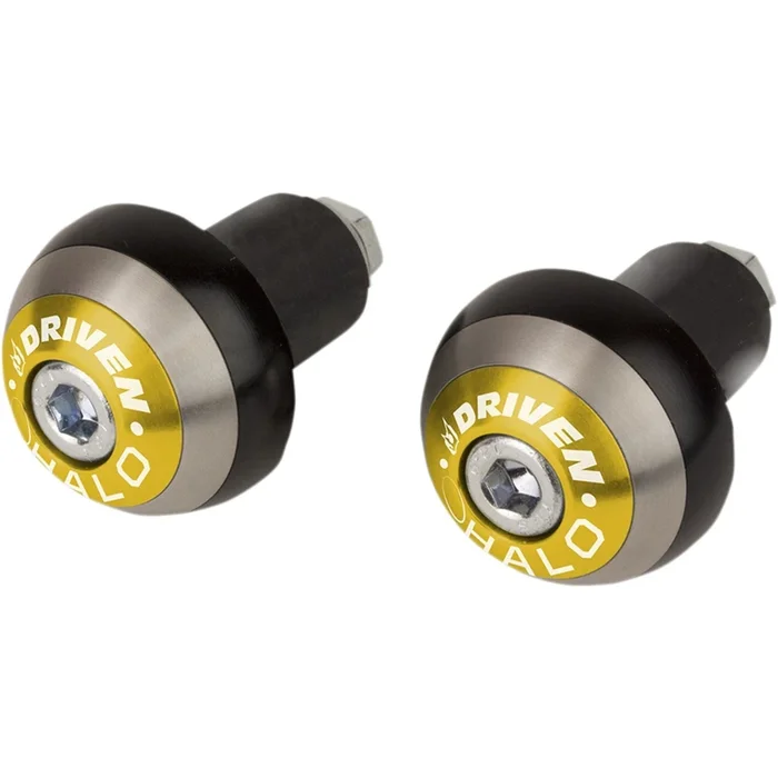 Driven Gold Halo Bar End DHBEW-GD
