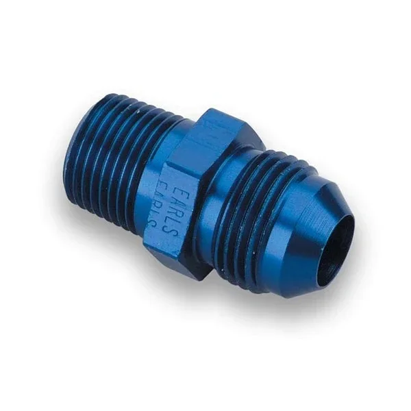 Earl’s Aluminum Straight Pipe Thread to AN Adapter – 1/8 ” NPT to -03 AN