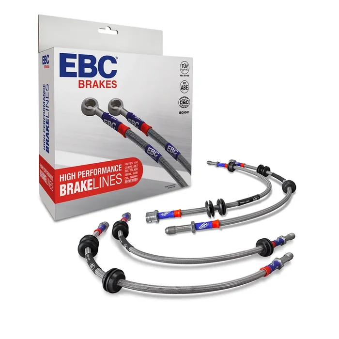 EBC Brakes BMW G80/G81 M3 & G82/G83 M4 Braided Brake Line Set BLA2158-4L