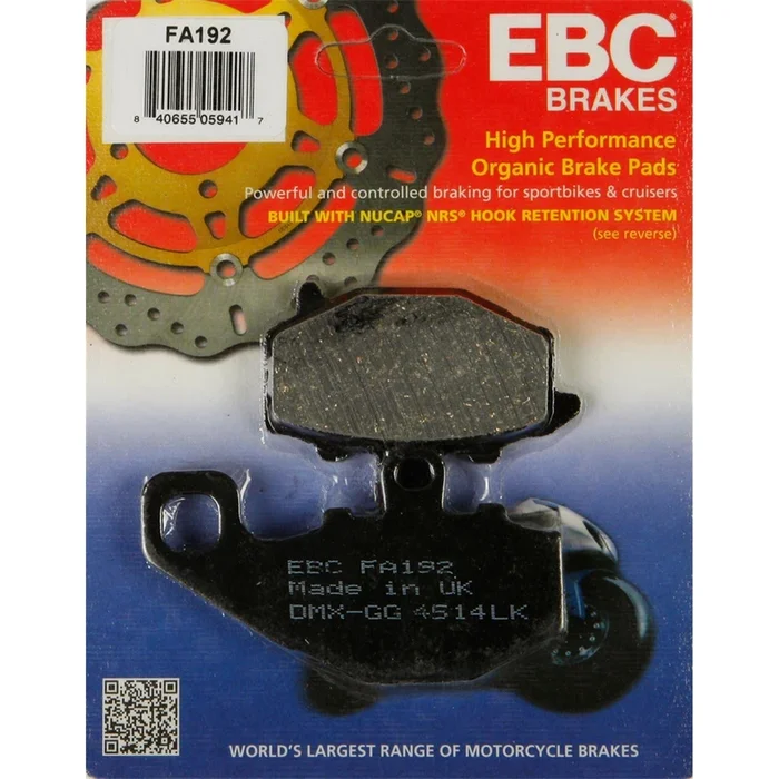 EBC Brakes Brake Pads [MPN: FA192]
