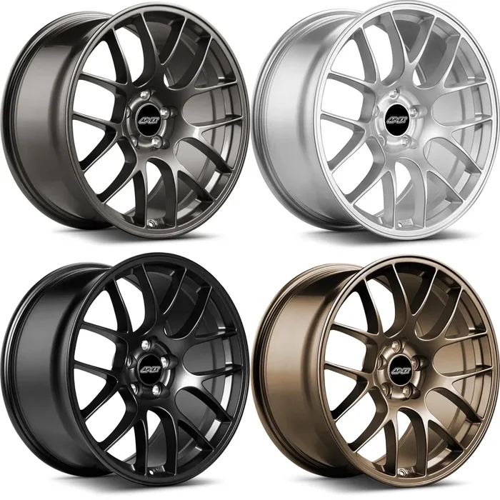 EC-7 18 ” & 19 ” Wheel Set (Square/Staggered) for Mustang 2005-23 & 2024+ | APEX