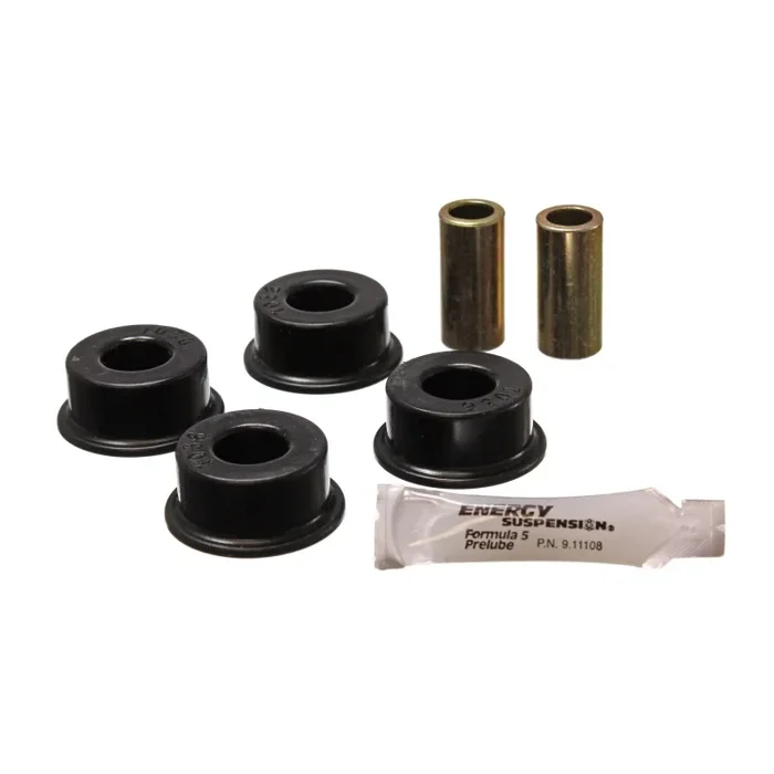 Energy Suspension Hyper-Flex Front / Rear Track Bar Bushing – Black / Cadmium – Jeep Wrangler YJ 1987-95