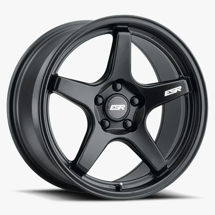 ESR Wheels APX5C 18×9.5 5×100 ET35 Matte Black 89550035 APX5CMBLK