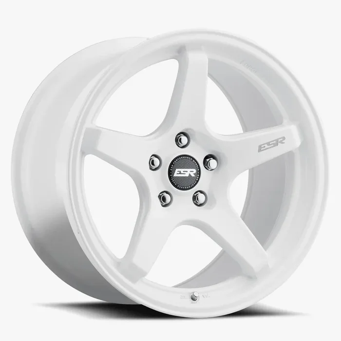ESR Wheels APX5C 18×9.5 Blank ET35 Gloss White 89511135 APX5CWHT
