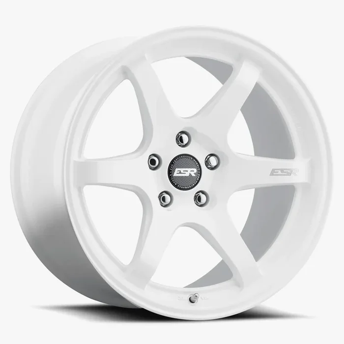 ESR Wheels APX6 18×8.5 5×100 ET30 Gloss White 88550030 APX6WHT