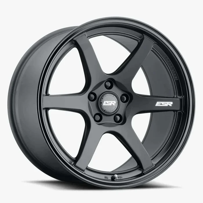 ESR Wheels APX6 18×9.5 5×120.6 ET35 Matte Black 89551435 APX6MBLK 5X120.6