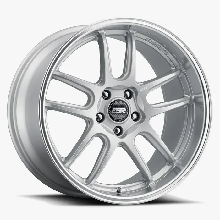 ESR Wheels APX8 19×9.5 5×120.6 ET35 Hyper Silver w/ Machined Lip 99551435 APX8HS-ML 5X120.6