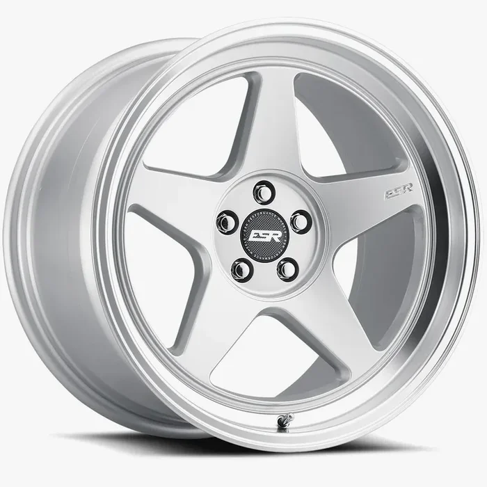 ESR Wheels CR5 19×10 5×120.6 ET25 Hyper Silver w/ Machined Lip 91051425 CR5HS-ML 5X120.6