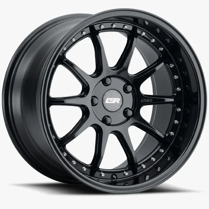 ESR Wheels CS12 18×8.5 5×110 ET30 Gloss Black 88551430 CS12GBLK 5X110