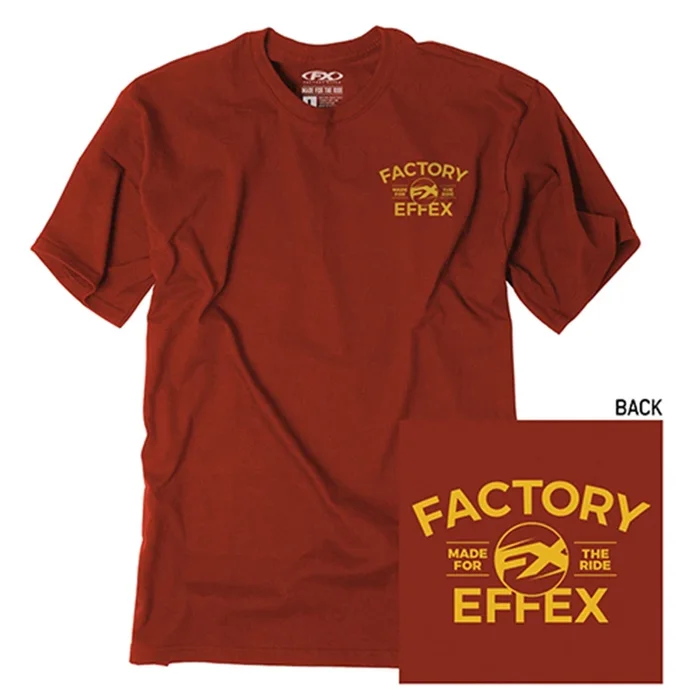 Factory Effex FX Virtue T-Shirt Cardinal, Large [MPN: 24-87724]