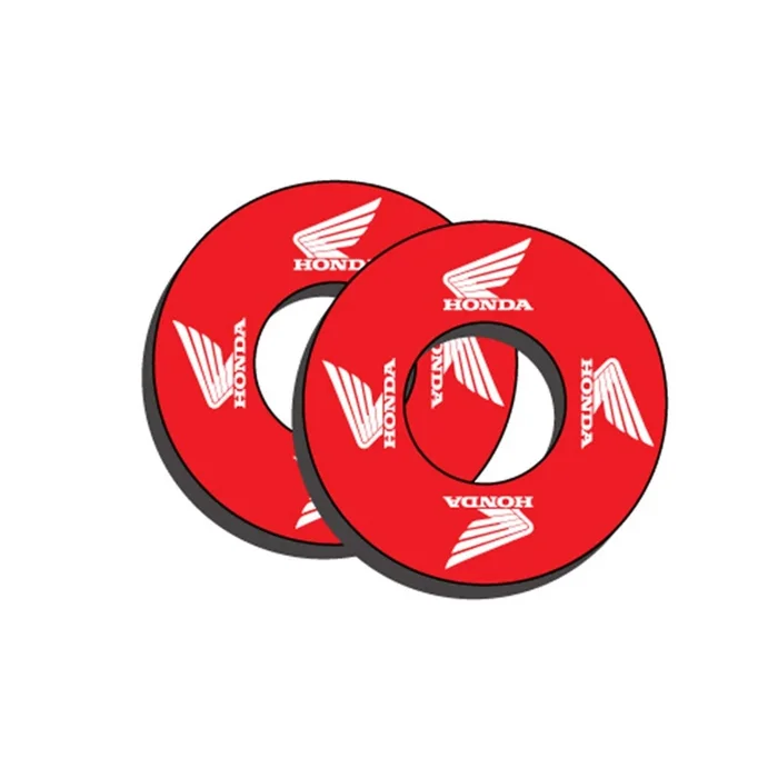 Factory Effex Moto Grip Donuts for Honda – Red/White [MPN: 17-67300]