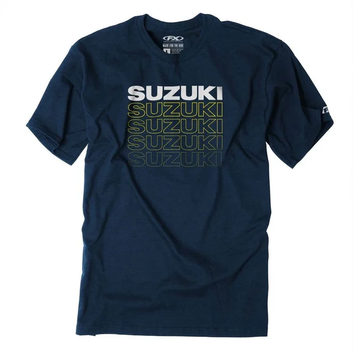Factory Effex Suzuki Repeat T-Shirt – Heather Navy