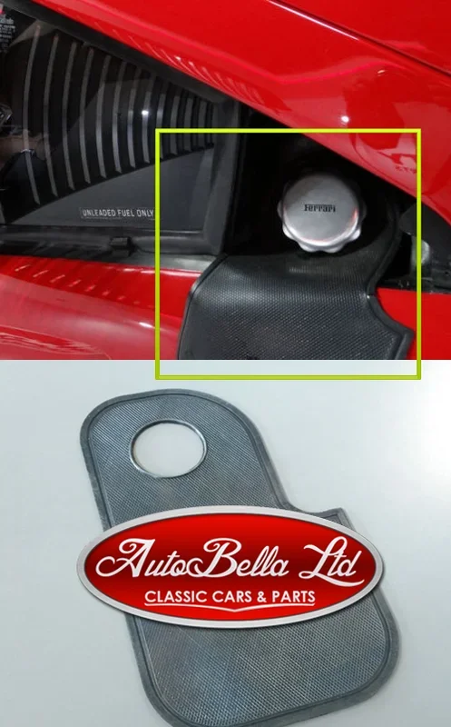 FERRARI 308 328 208 FUEL FILLER SEAL RUBBER BIB PROTECTION INSULATOR BRAND NEW