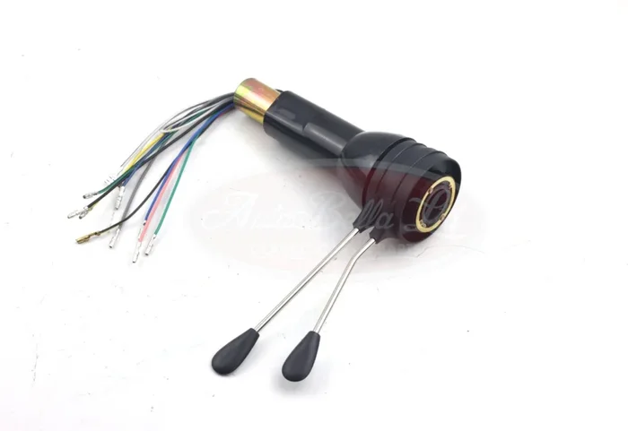 FIAT SEAT 600 D E Black & Chrome Steering Column Lights Indicator Stalk Switch