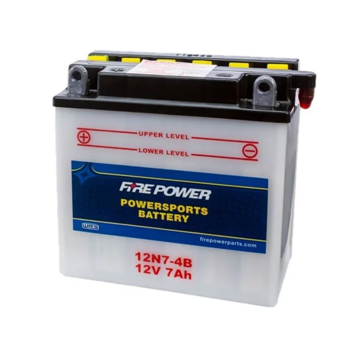 Fire Power Battery with Electrolyte 12N7-4B – 12V [MPN: 12N7-4B]