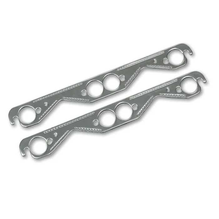 Flowtech Real-Seal Exhaust Gaskets – SB Chevy – Round Ports