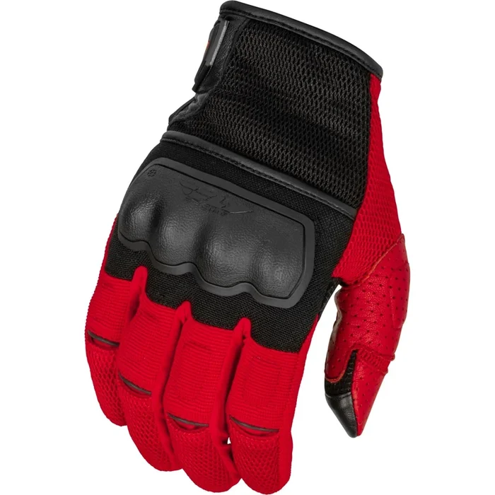 Fly Racing Coolpro Force Gloves – Black/Red – Small 476-4129S