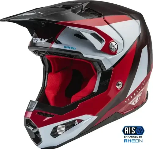 Fly Racing Formula Carbon Prime Red White Motocross ATV BMX Helmet Adult 2XL