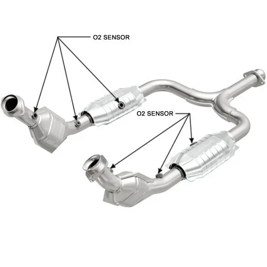 FORD MUSTANG 3.8L V6 1999-2004 Direct-Fit Catalytic Converters 93345 | MagnaFlow