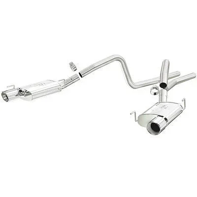 Ford Mustang 4.6L/5.4L 2007-09 Street Cat-Back Dual Exhaust | #15881 | MagnaFlow