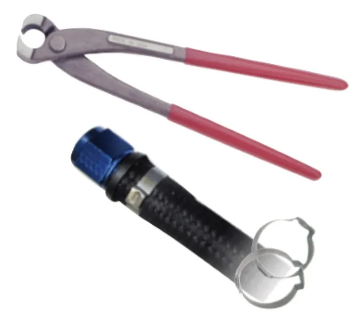 Fragola Performance Systems Band Hose Clamp Push Lock Clamp 8 AN Stainless – Natural