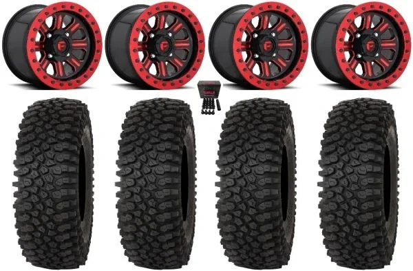 Fuel Hardline Bdlk 15″ Wheels Red 37″ Roctane STX Tires Polaris RZR XP 1000 / PRO XP / Ranger XP 900/1000