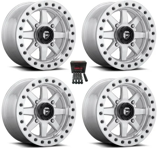 Fuel Maverick Beadlock ATV Wheels Machined 15″ Sportsman 550 850 1000