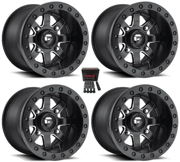 Fuel Maverick Beadlock UTV Wheels Milled (4+3) 15″ Polaris RZR 1000 XP / Ranger XP 900/1000