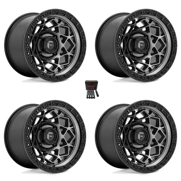 Fuel Unit 15″ Wheels Gunmetal Can-Am Maverick X3 / Honda Pioneer 1000